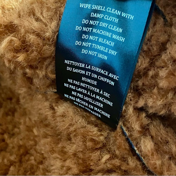 Anthropologie NWT Blank NYC Moto Jacket Size Small Faux Leather Faux Fur - Picture 11 of 11